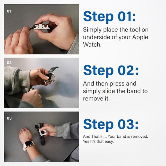 SwapBandit 40mm Watch Band Changing Tool - Compatible With Apple Watch - Picture 4 of 4